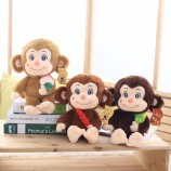 Vente chaude singe peluche animal en peluche jouets