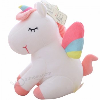 Fashion custom design unicorn stuffed animal toys for kids FAMA factory wholesale