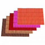 Set de table en bambou écologique biodégradable à usage quotidien 30 x 45 cm