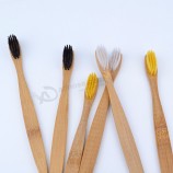Brosse à dents en bambou 100 % naturel Brosse à dents personnalisée