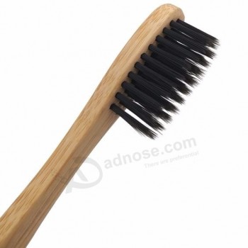 vinawoco BB-20 Cepillo de dientes suave y ecológico para adultos, cepillo de dientes de bambú para bebés