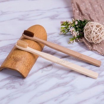 groothandel producten eco-vriendelijke natuurlijke bamboe tandenborstel set