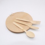 Dîner Biodégradable Réutilisable Kids Leaf Bébé Assiettes en bambou jetables