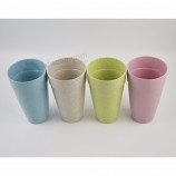 2020 Nouveau design fibre de bambou biologique thermo tasse paille de blé