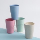 Fibre de bambou naturelle réutilisable allant au micro-ondes 4Pack de tasse de blé