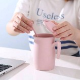 Alternative durable aux tasses à café en plastique en fibre de bambou pour enfants