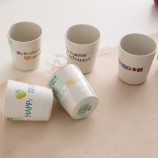 Impression personnalisée Compostable en bambou FIber Tasse à café pour enfants Tasse biodégradable