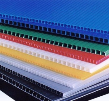 PP polypropylene recycled hollow sheet corrugated plastic for printing