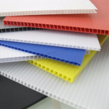 best quality PP corrugated sheet UV Treatment Fluted Polypropylene Board