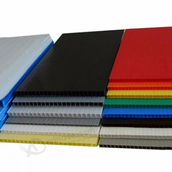 Chine Fournisseur de haute qualité Feuille de polypropylène à noyau creux Meilleure feuille de polypropylène PP