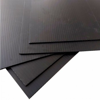 Feuille de plastique ondulée PP de protection de sol de 2 mm