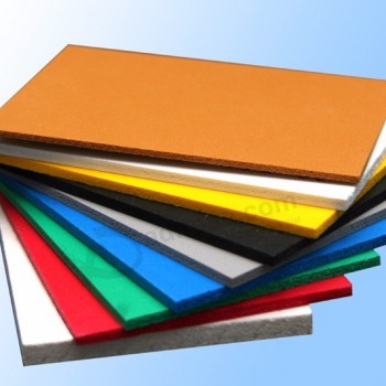 Panneau de mousse PVC étanche flexible haute densité 1220x2440mm de 7 mm pour l’impression plastique
