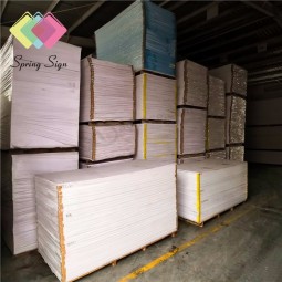 PVC-schuim board milieubescherming meubilair decoratieve board reclame hard plastic board