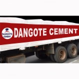 Bâche ronde en PVC Bâche de fabrication d’échantillon de processus Set C Bâche en PVC pour couverture de camion 800gsm 1000d * 1000D 20 * 20 brillant et mat