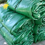 Bâche enduite de PVC imputrescible et imperméable pour couverture de foin