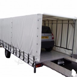 maßgeschneiderte preiswerte wasserdichte PVC-Hochleistungsplane für LKW-Abdeckung