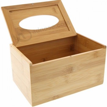 Boîte de serviettes en bambou écologique