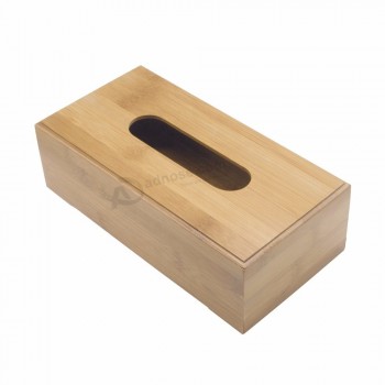 Boîte de mouchoirs en bois