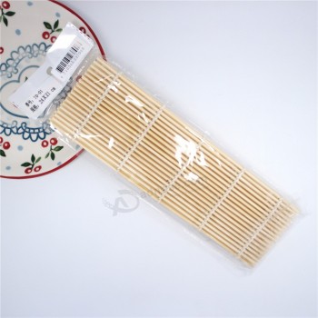 Fabricant de rouleaux de sushi en bambou de couleur naturelle pour restaurant de sushis