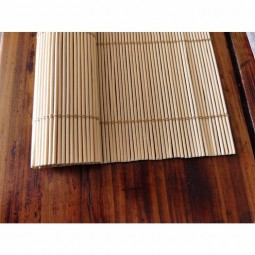 2020 vente chaude sushi bambou tapis 100 % naturel matériau brin de bambou