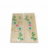 Tapis professionnel facile en bambou carré roulant sushi