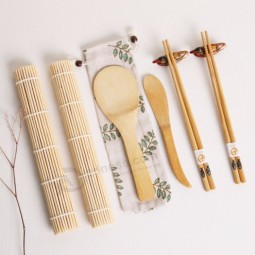 бамбуковый набор для суши, ролл и набор палочек для еды оптом