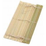 Japonais carré bambou sushi rouleau mat Sushi Maker outils Kit de tapis roulant