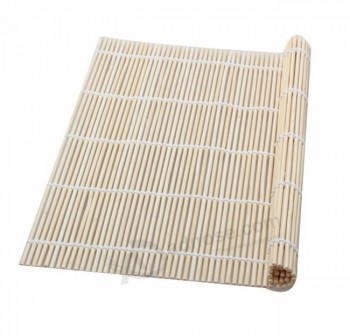 Venda quente de bambu sushi tapetes com varas de madeira, fabricante de bambu sushi ferramentas de rolamento