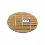 Bambou Sushi Roller Sushi Tapis roulant de forme ronde Vaisselle de restaurant