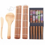 Hot koop Nieuw product keuken gagdets 2020 thuis kookgereedschap DIY houten eetstokjes lepels Japanse stijl sushi maken Kit Set