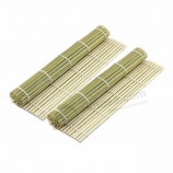 Tapis à sushi de cuisine japonaise réutilisable écologique en bambou