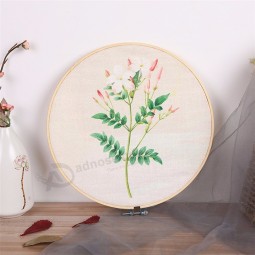 2019 Chinese Style  Bamboo Circle Craft Embroidery Hoop For Art Craft, Wholesale Various Bamboo Embroidery Hoops
