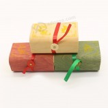 proveedores de artesanías de bambú coloridas cajas de regalo de bambú