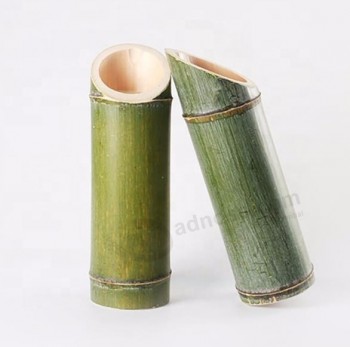 China Handmade Bamboo Crafts Eco Friendly Bamboo Tube For Drink