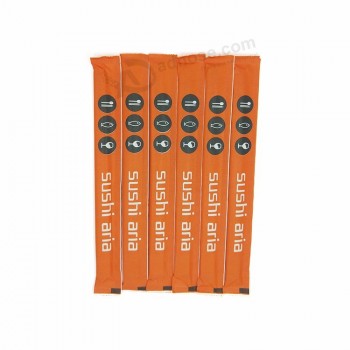 Meilleure vente de papier fini emballage personnalisé en bambou sushi jetable baguettes hygiéniques