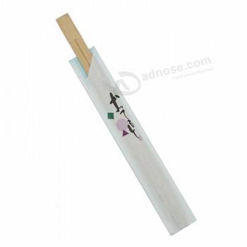 Baguettes en bambou jumelles jetables personnalisées chinoises en gros