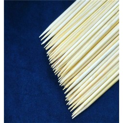 wettbewerbsfähiger Preis Braten rund getrockneten Bbq Essstäbchen Zuckerwatte Bambus Stick Spieß