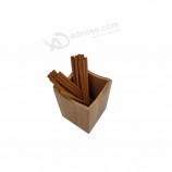 Ustensiles de cuisine logo personnalisé bambou baguettes japonaises boîte baguettes boîte baguettes cage