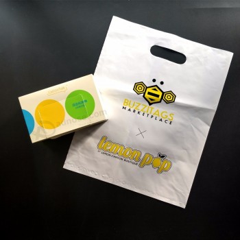 Sac en poly plastique personnalisé en polyéthylène imprimé en couleur, enveloppe en poly personnalisé de haute qualité