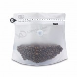 bedrukt plastic opstaan ​​luchtdichte voedselverpakkingen diamantvormige zakjes voor koffiebonen