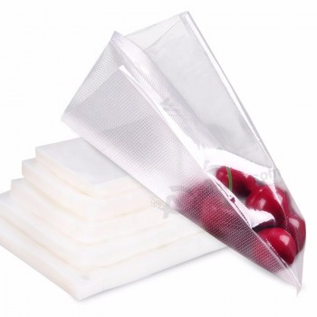 Sac en plastique à grain gaufré sous vide laminé à impression personnalisée