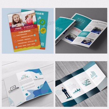 Personnalisé A2 A3 A4 A5 affiche commerciale / dépliant / flyer / impression de menu en gros