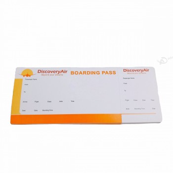 companhia aérea olantai impressão de papel térmico cartão de embarque bilhete de avião