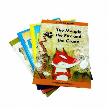 Livre d’histoires de bébé de luxe d’impression bon marché, impression de livres pour enfants à couverture rigide personnalisée, livre de coloriage pour enfants