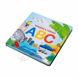 China barato al por mayor de cartón niños libro de impresión del libro del bebé