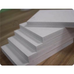 Populaire 3mm 5mm 10mm PVC Sintra Board Forex PVC Feuille de mousse