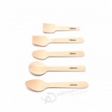 Cuillère jetable FSC petite cuillère pour cuillère à café dessert