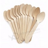 Couverts jetables en bois / bambou (couteau, fourchette, cuillère)