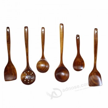 utensilios de cocina de bambú cuchara de bambú