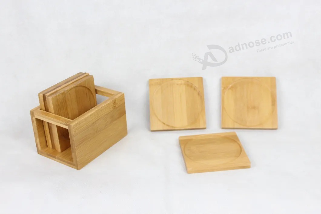 Küchenzubehör Rutschfestes Holz, Hot Pads in Lebensmittelqualität Ess-Tischset
